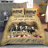 Uni Holstein God Says You Are Custom Name Bedding Set
