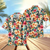UniJames Tropical Flower Pattern Seamless Hawaiian Shirt (14 Styles)