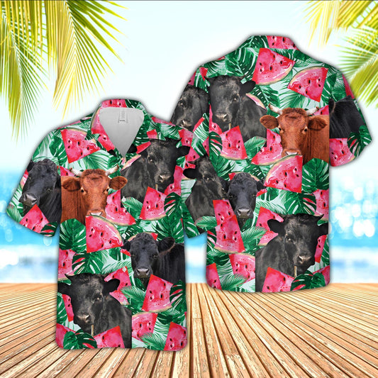 Unique Dexter Watermelon 3D Hawaiian Shirt