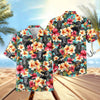 UniJames Tropical Flower Pattern Seamless Hawaiian Shirt (14 Styles)