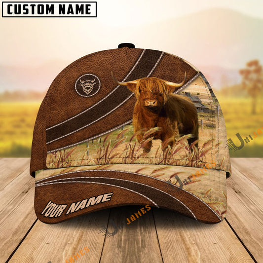 Uni Highland Cool Farming Customized Name Cap