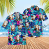 UniJames Cool Flower Color Hawaiian Shirt (14 Styles)