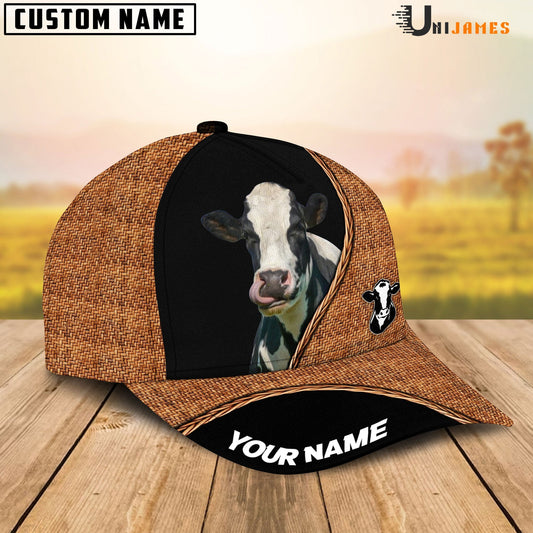 Uni Holstein Rattan Pattern Customized Name Cap