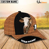 Uni Simmental Rattan Pattern Customized Name Cap