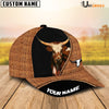 Uni Texas Longhorn Rattan Pattern Customized Name Cap