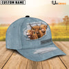 Uni Highland Jeans Style Pattern Customized Name Cap
