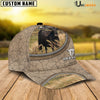 Uni Black Angus Happiness Farming Life Customized Name Cap