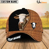 Uni Simmental Rattan Pattern Customized Name Cap