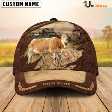 Uni Simmental Meadow Life Customizes Name Cap