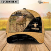 Uni Jersey Cattle Black & Yellow Personalized Name Cap