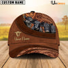 Uni Black Angus Happiness Customized Name Cap