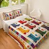 Uni All Season Quilt 3-Piece Set Jaunty Cowboy Boots
