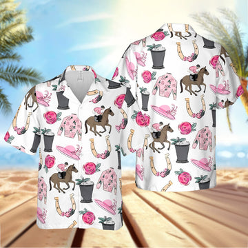 Hawaiian Shirt – Unique Aristocratic Horse Racing Style
