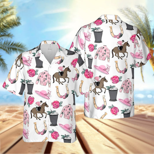 Hawaiian Shirt – Unique Aristocratic Horse Racing Style