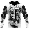 Unijames Jesus Christ Tatoo God 3D Hoodie