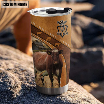 Uni Shorthorn Customized Name 3D Tumbler