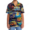 Unijames Camping Car Art Hawaiian Shirt