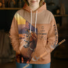 UniJames Personalized Love Horse Desert Canyon Western 3D Hoodie