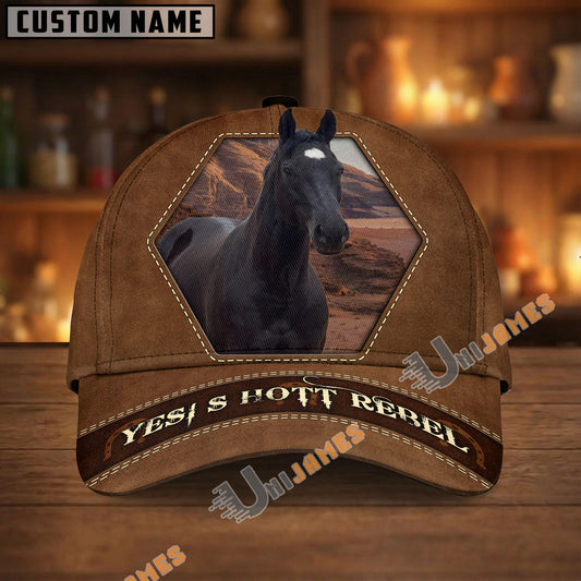 Unijames Personalized Classic Cowboy Horse Art Cap For Susan Adams