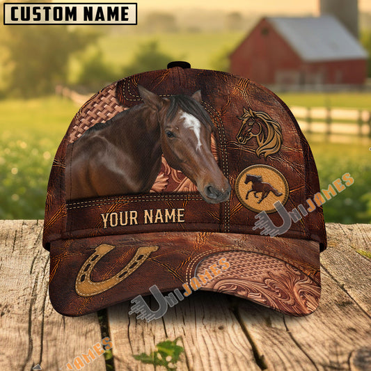 Unijames Morgan Dark Brown Craving Personalized Name Cap For William Babcock