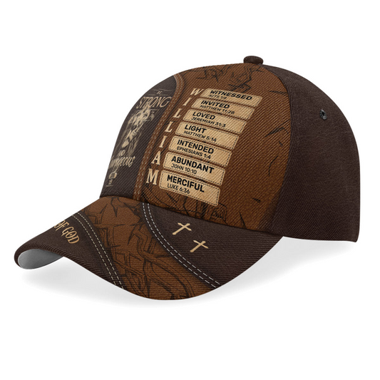 Unijames Man of God – Be Strong & Courageous Cap