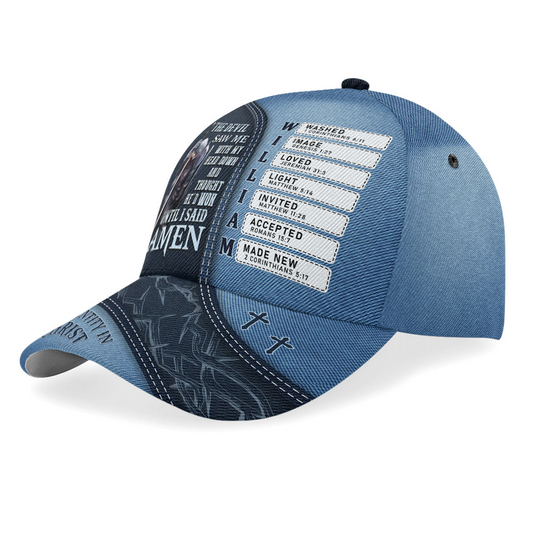 Unijames The Devil Saw Me With My Head Down And Thought He'd Won Until I Said Amen Cap