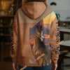 UniJames Personalized Love Horse Desert Canyon Western 3D Hoodie